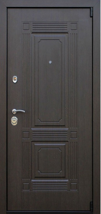 Входная металлическая дверь: три контура уплотнения ТЕРМО